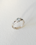 Blue Topaz Pinky Ring