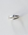 Double sapphire ring