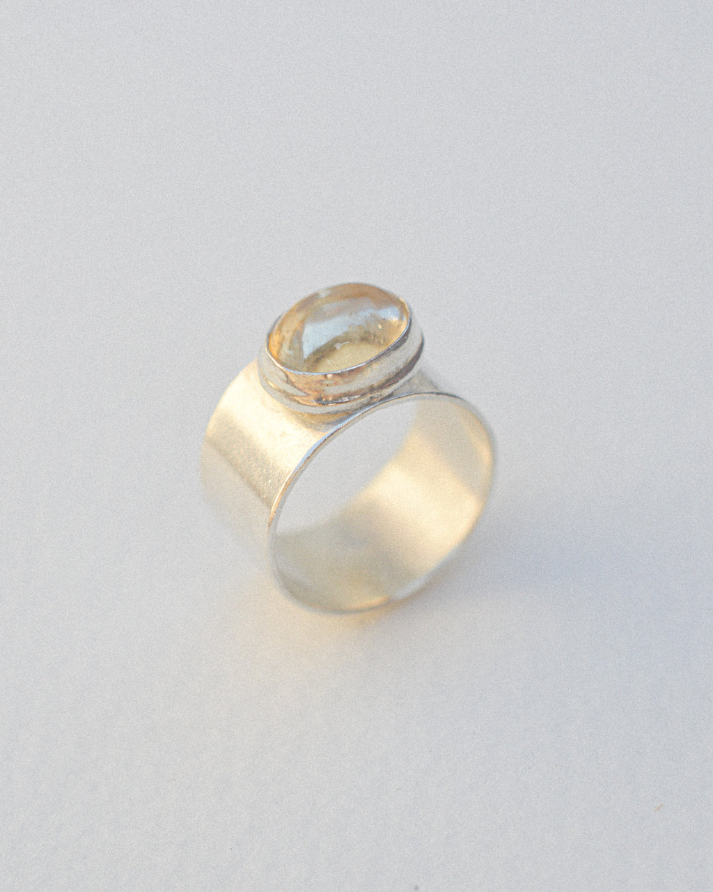 Large Citrine Ring